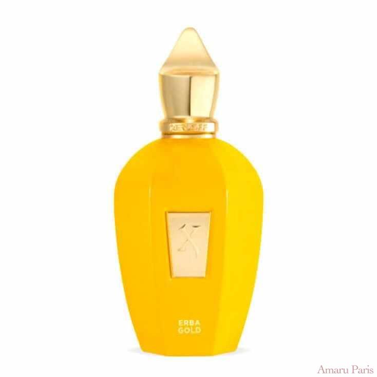 Erba Gold de Xerjoff – flacon original et fiole décant Amaru Paris