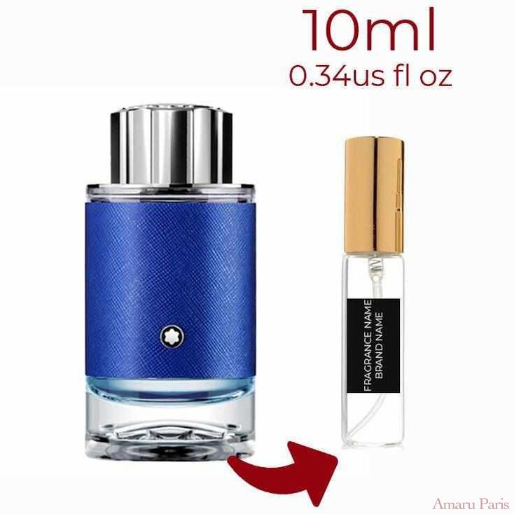 Explorer Ultra Blue Montblanc for men Decant Samples - ParfumAmaruParis