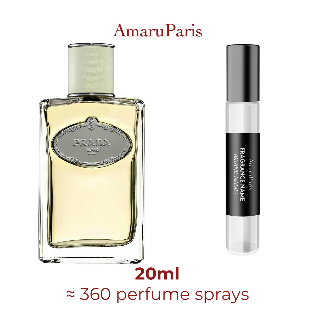 Parfum Infusion d'Iris Prada pour femme - décant 20 ml