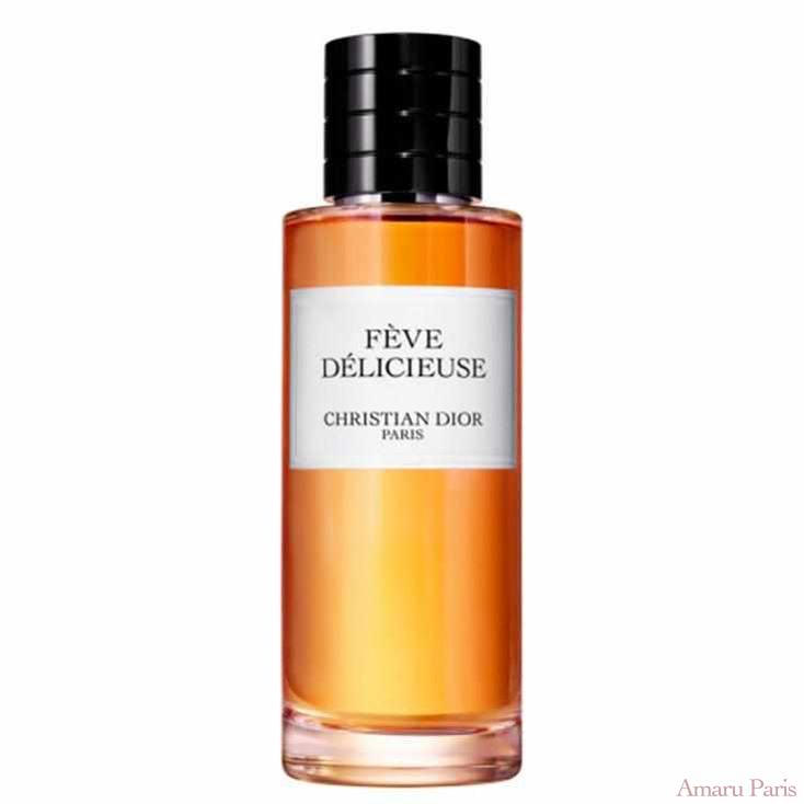 Fève Délicieuse de Dior – flacon original et fiole décant Amaru Paris