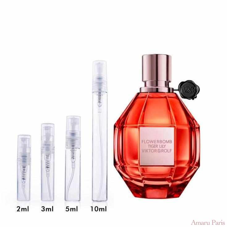 Flowerbomb Tiger Lily Viktor&Rolf for women Decant Samples - ParfumAmaruParis