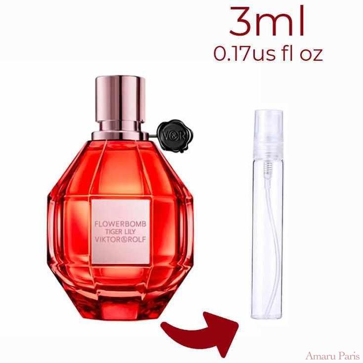 Flowerbomb Tiger Lily Viktor&Rolf for women Decant Samples - ParfumAmaruParis