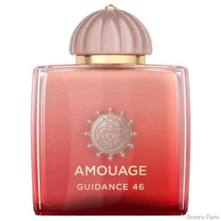 Guidance 46 d'Amouage – flacon original et fiole décant Amaru Paris