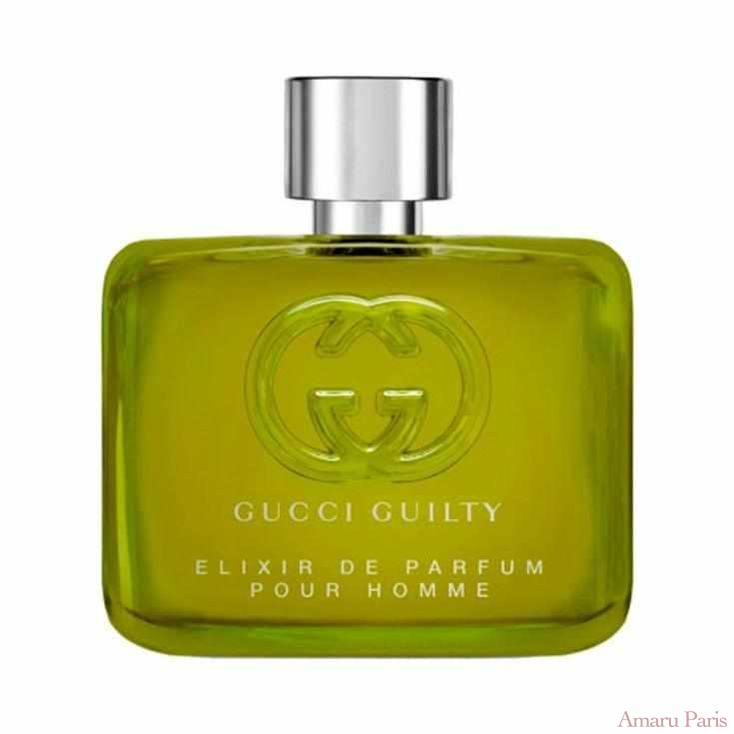 Guilty Elixir de Parfum pour Homme de Gucci – flacon original et fiole décant Amaru Paris