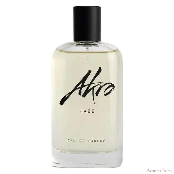 Haze d'Akro – flacon original et fiole décant Amaru Paris