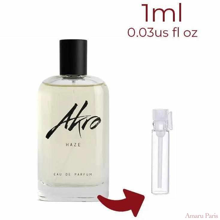Haze Akro for women and men Decant Fragrance Samples - ParfumAmaruParis
