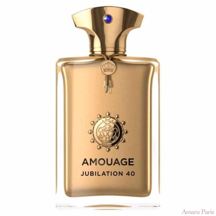 Jubilation 40 Man d'Amouage – flacon original et fiole décant Amaru Paris
