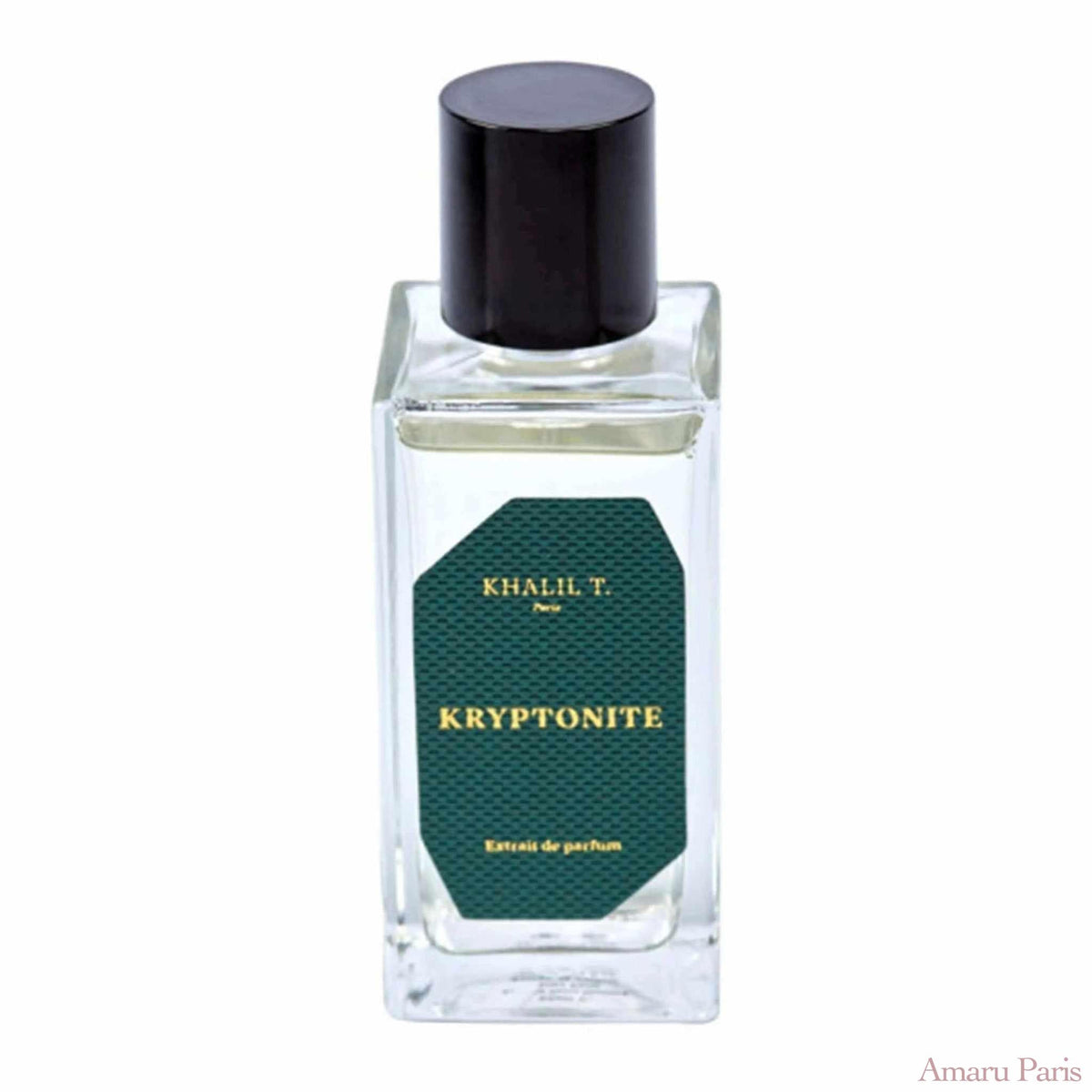 Kryptonite de Khalil T – flacon original et fiole décant Amaru Paris