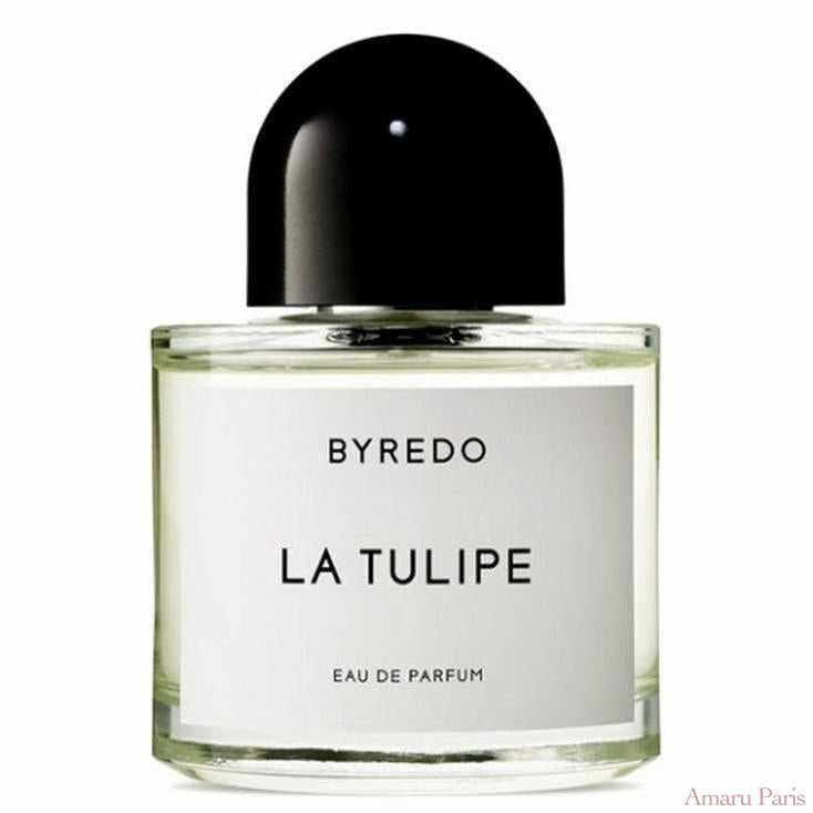 La Tulipe de Byredo – flacon original et fiole décant Amaru Paris