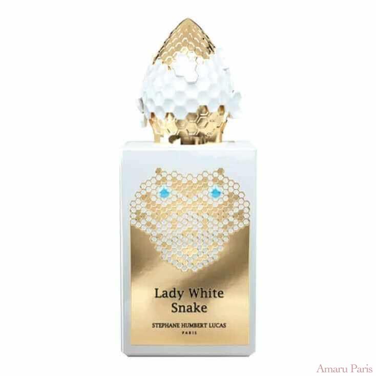 Lady White Snake de Stéphane Humbert Lucas 777 – flacon original et fiole décant Amaru Paris