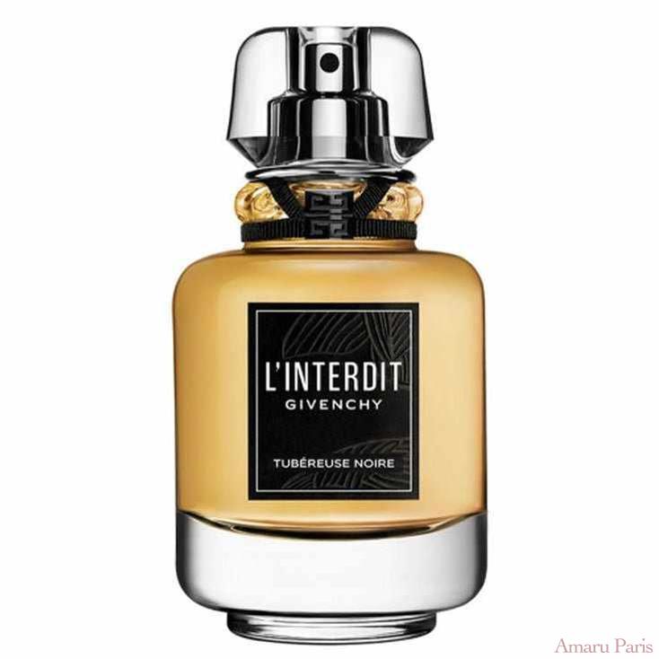 L'Interdit Tubéreuse Noire de Givenchy – flacon original et fiole décant Amaru Paris
