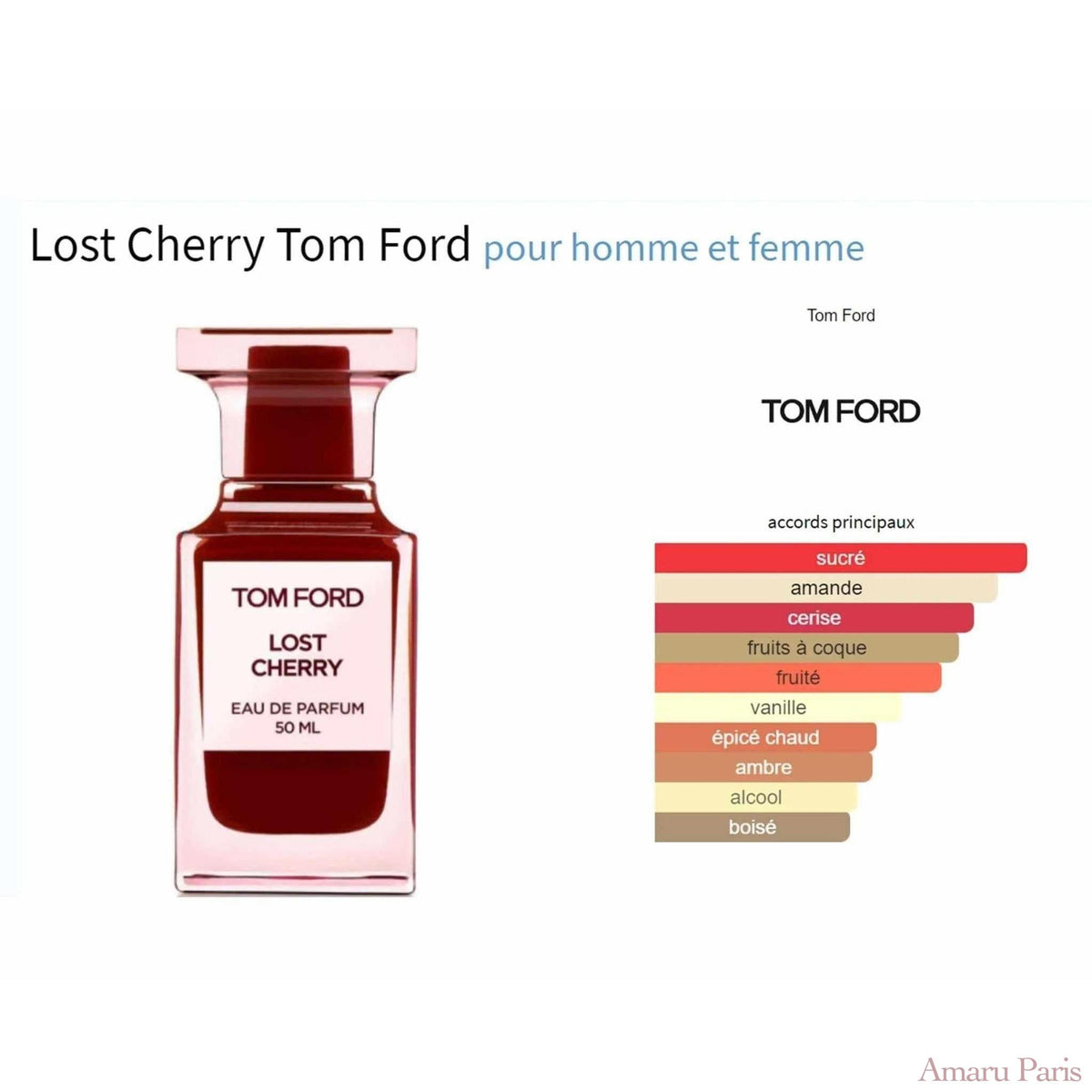Lost Cherry Tom Ford for women and men Decant Fragrance Samples - ParfumAmaruParis