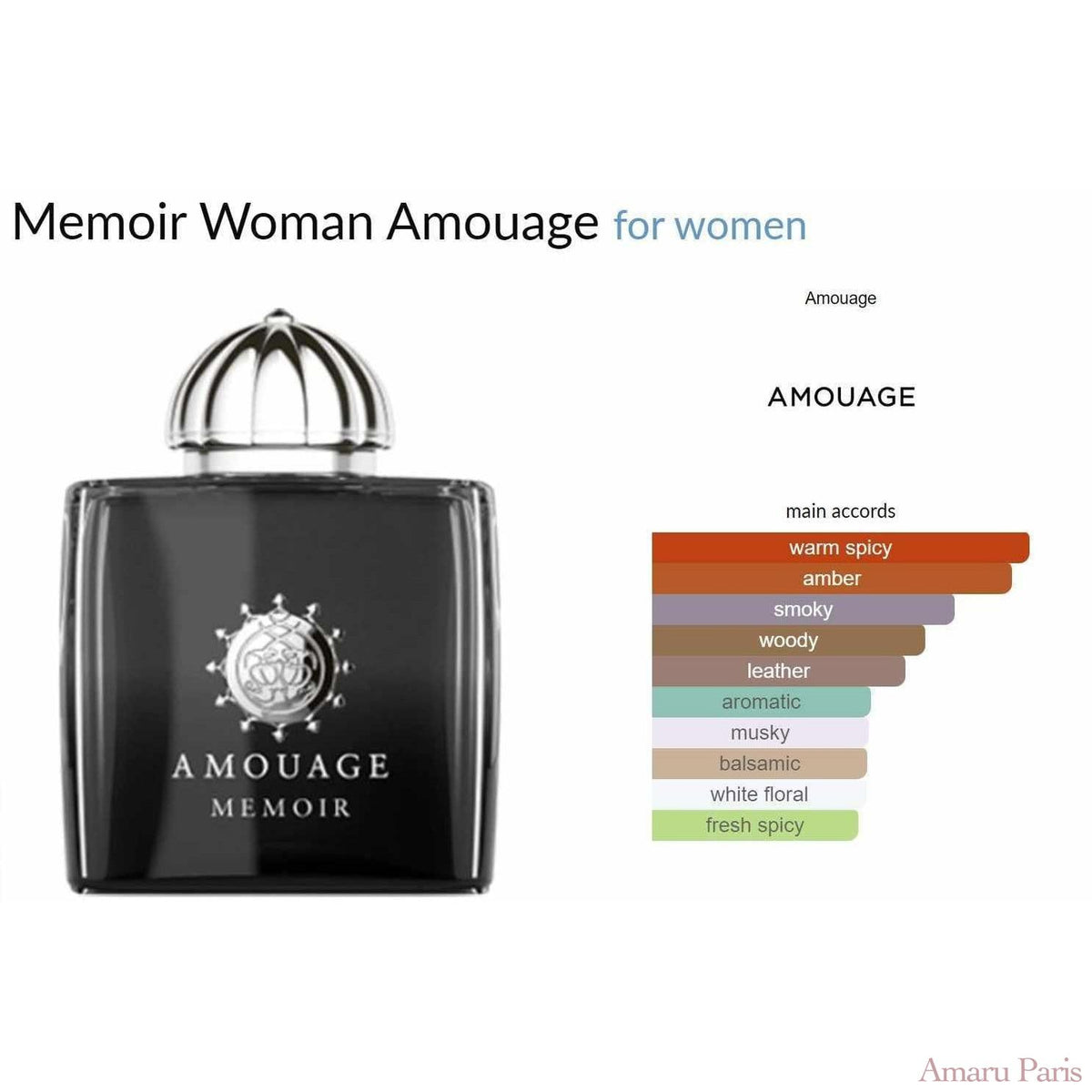 Memoir Woman Amouage for women - ParfumAmaruParis