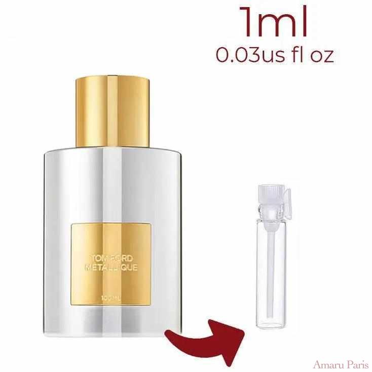 Metallique Tom Ford for women Decant Fragrance Samples - ParfumAmaruParis