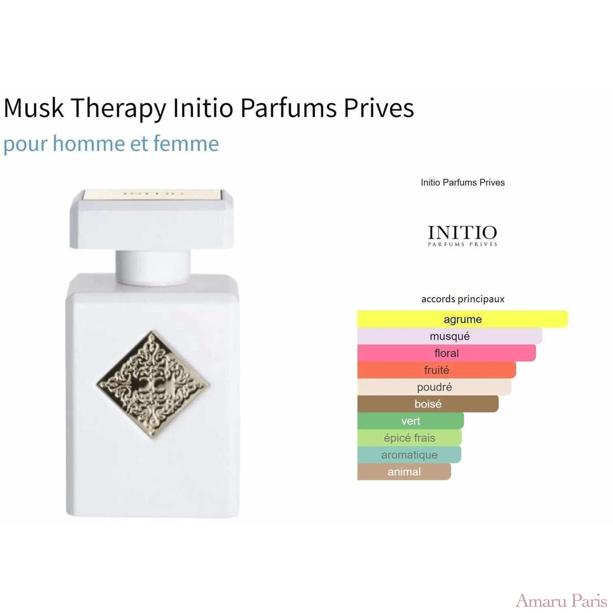 Musk Therapy Initio Parfums Prives for women and men Decant Fragrance Samples - ParfumAmaruParis