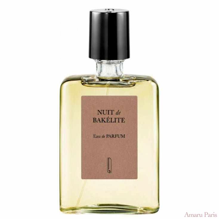 Nuit de Bakélite de Naomi Goodsir – flacon original et fiole décant Amaru Paris