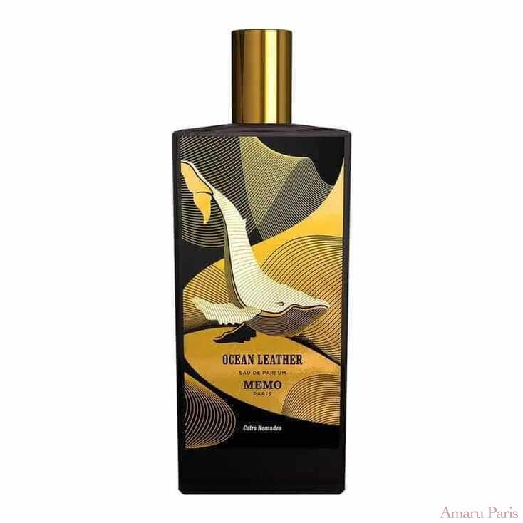 Ocean Leather de Memo Paris – flacon original et fiole décant Amaru Paris