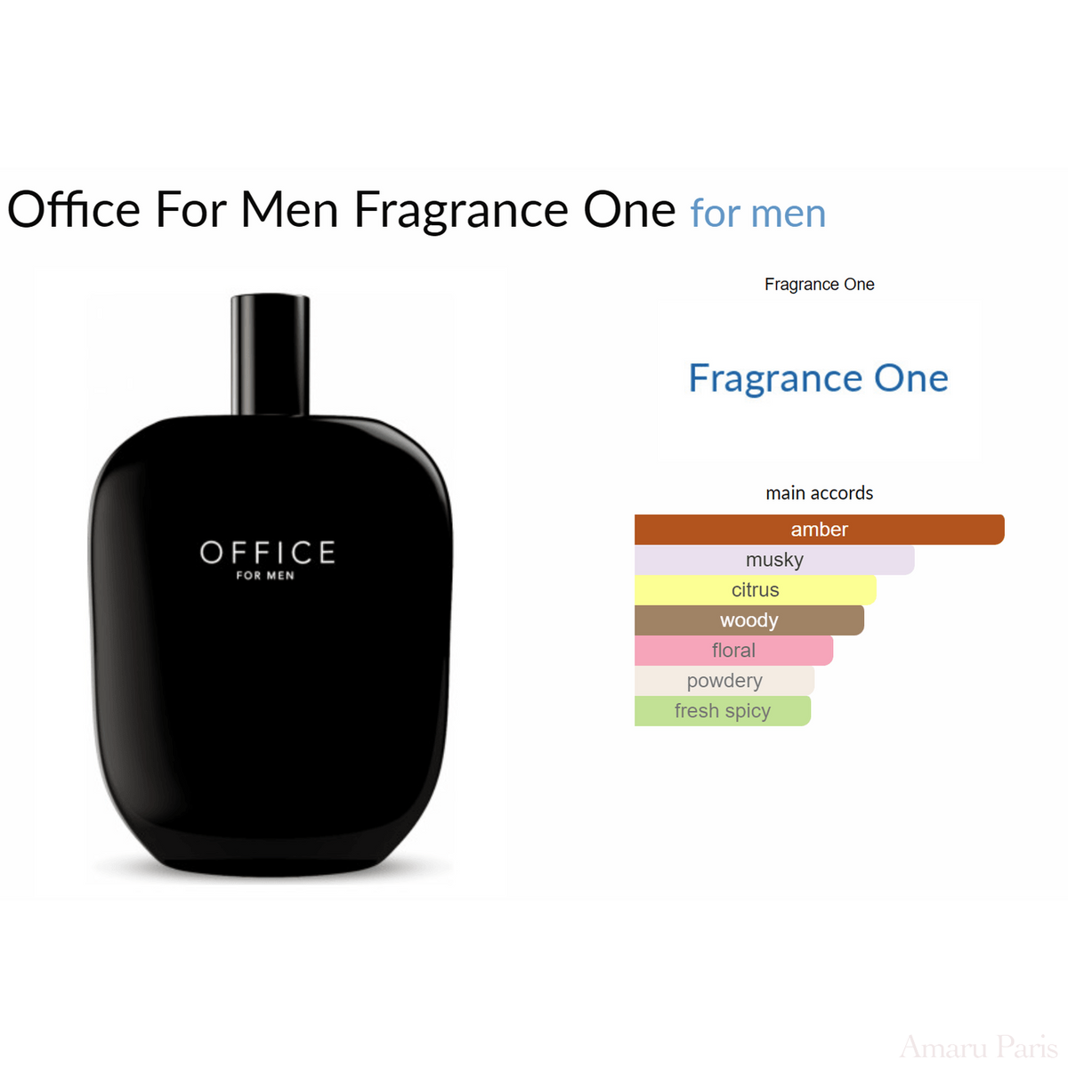Office For Men Fragrance One for men - AmaruParis