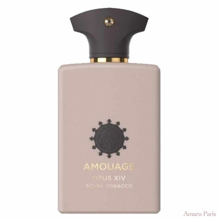 Opus XIV – Royal Tobacco d'Amouage – flacon original et fiole décant Amaru Paris