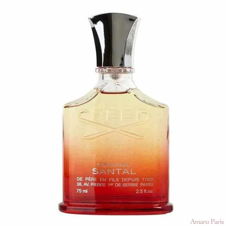Original Santal de Creed – flacon original et fiole décant Amaru Paris
