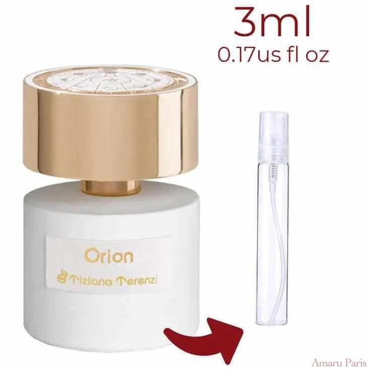 Orion Tiziana Terenzi for women and men Decant Fragrance Samples - ParfumAmaruParis