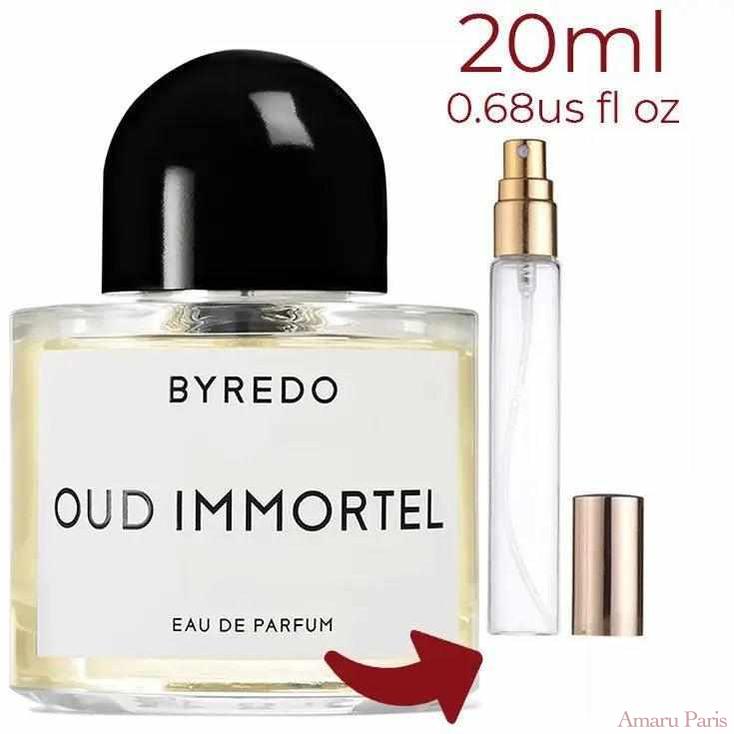 Oud Immortel Byredo for women and men Decant Fragrance Samples - ParfumAmaruParis