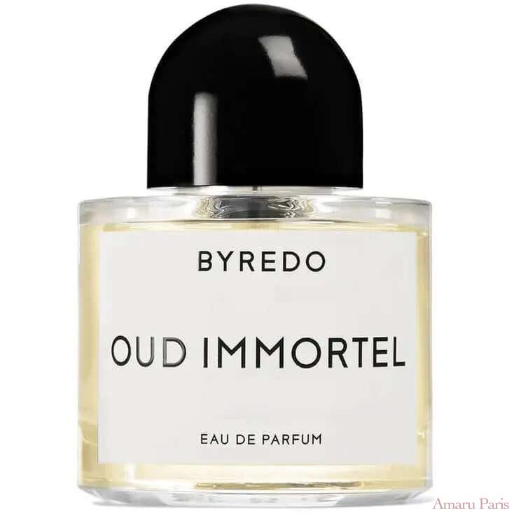 Oud Immortel de Byredo – flacon original et fiole décant Amaru Paris