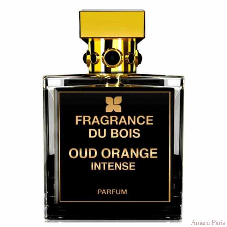Oud Orange Intense de Fragrance du Bois – flacon original et fiole décant Amaru Paris