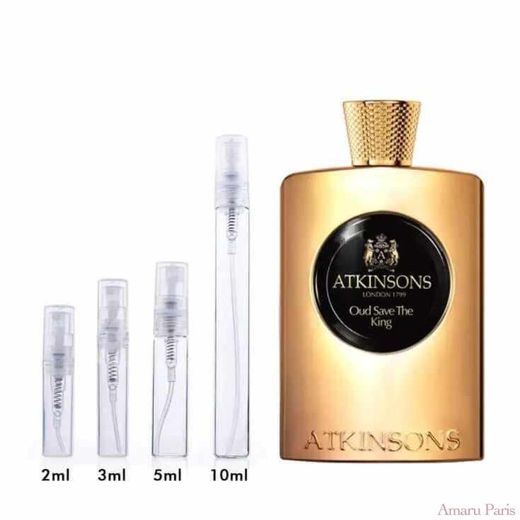 Oud Save The King Atkinsons for women and men Decant Fragrance Samples - ParfumAmaruParis