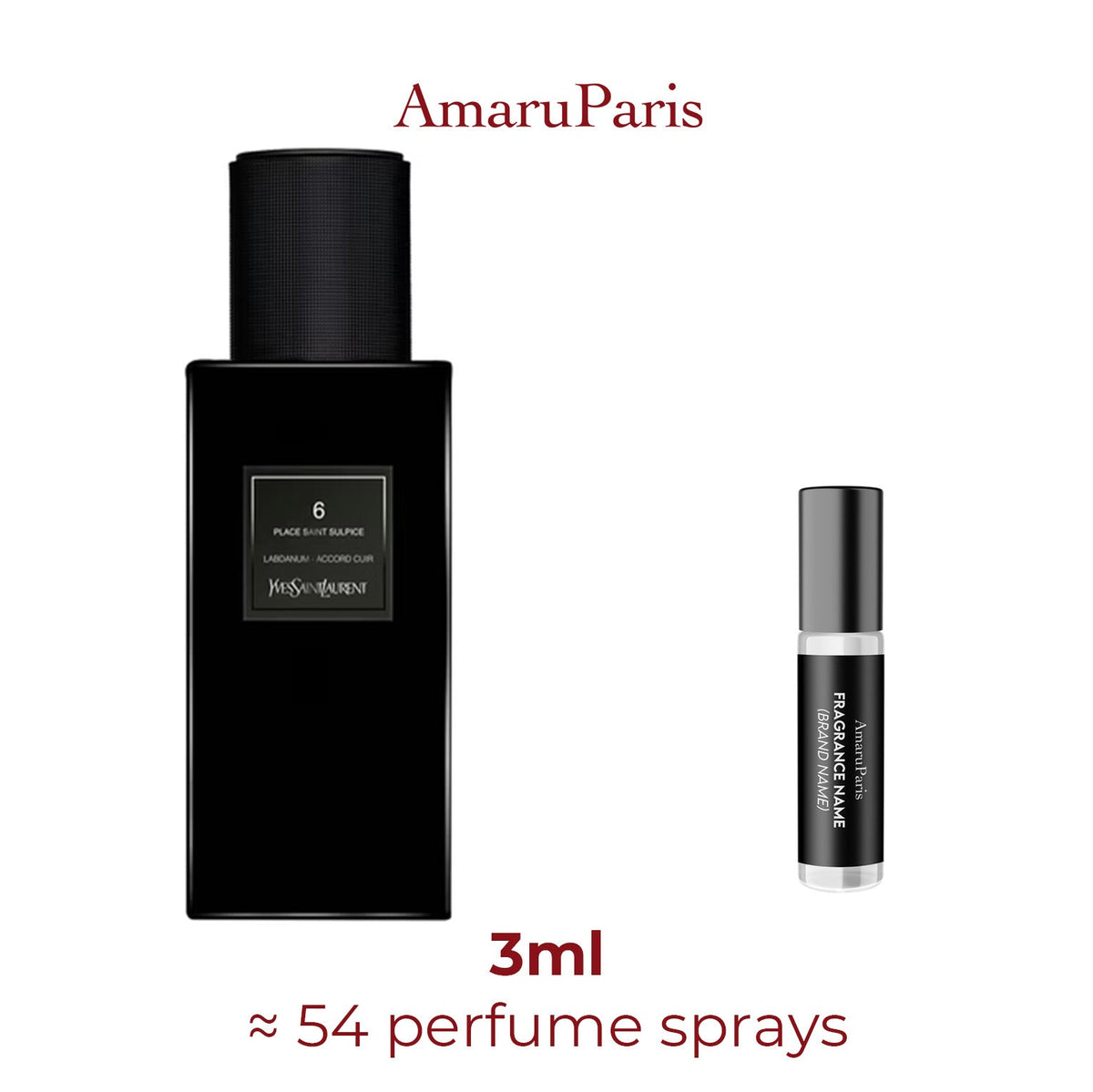 Parfum 6 place Saint Sulpice Yves Saint Laurent unisexe - ParfumAmaruParis