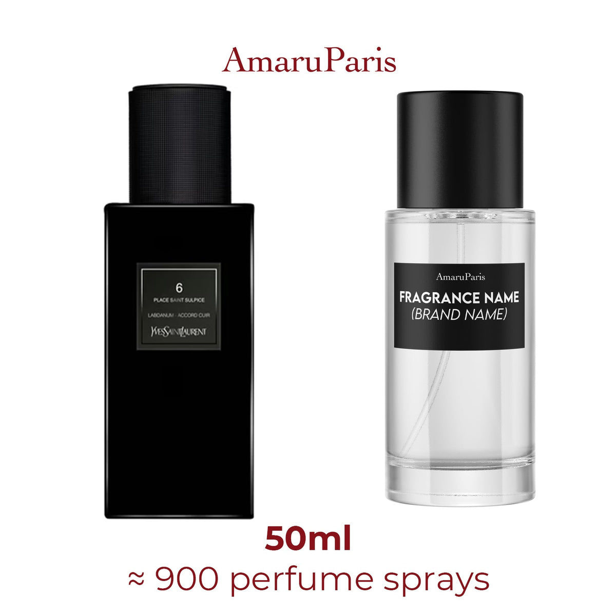 Parfum 6 place Saint Sulpice Yves Saint Laurent unisexe - ParfumAmaruParis