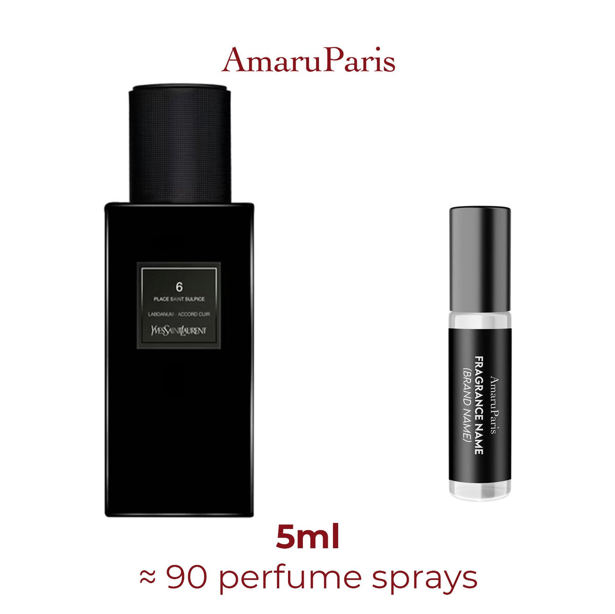 Parfum 6 place Saint Sulpice Yves Saint Laurent unisexe - ParfumAmaruParis