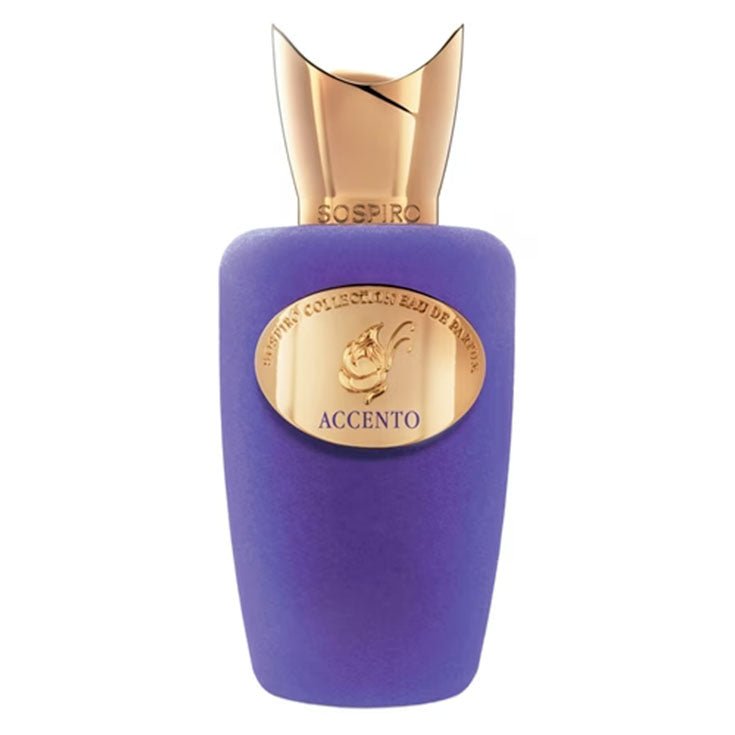 Accento de Sospiro Perfumes – flacon original et fiole décant Amaru Paris