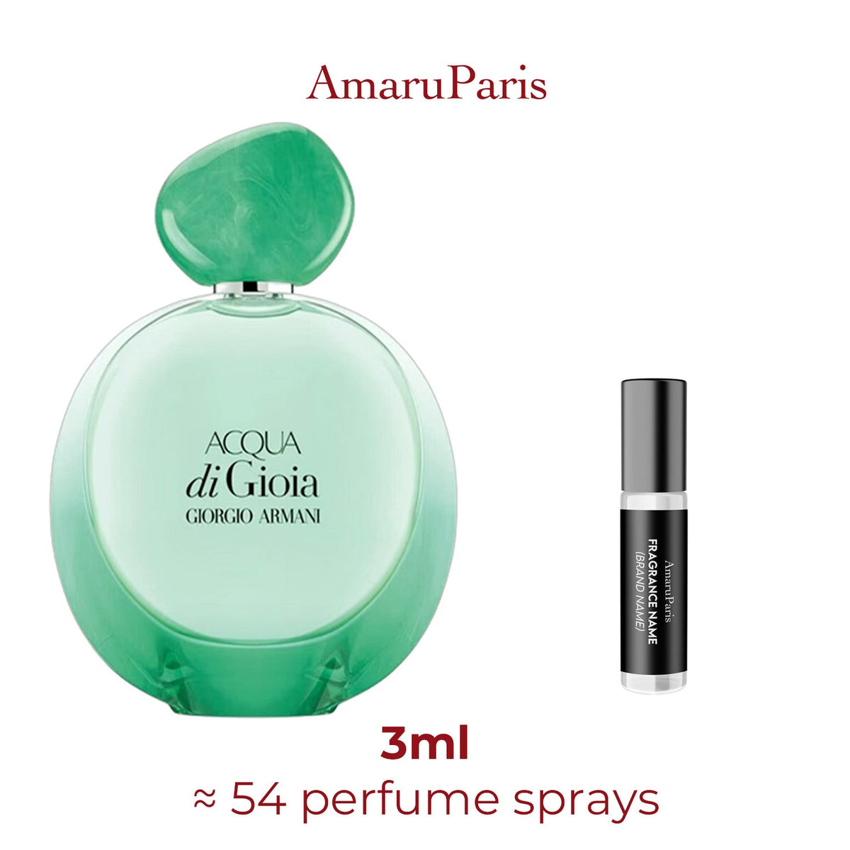 Parfum Acqua di Gioia Intense Giorgio Armani pour femme - ParfumAmaruParis
