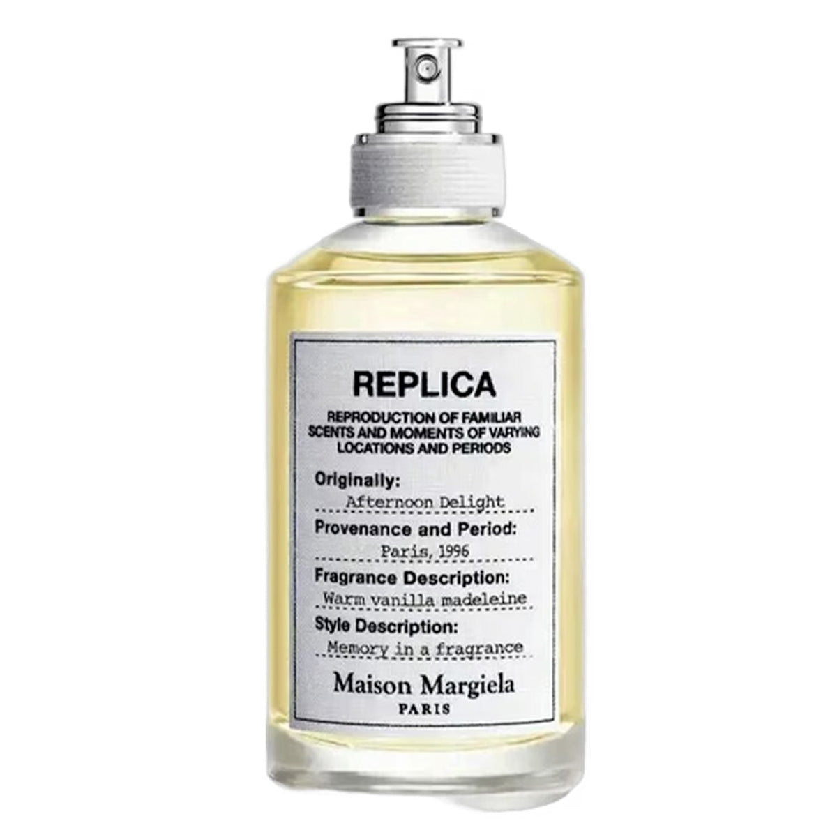 Afternoon Delight de Maison Margiela – flacon original et fiole décant Amaru Paris
