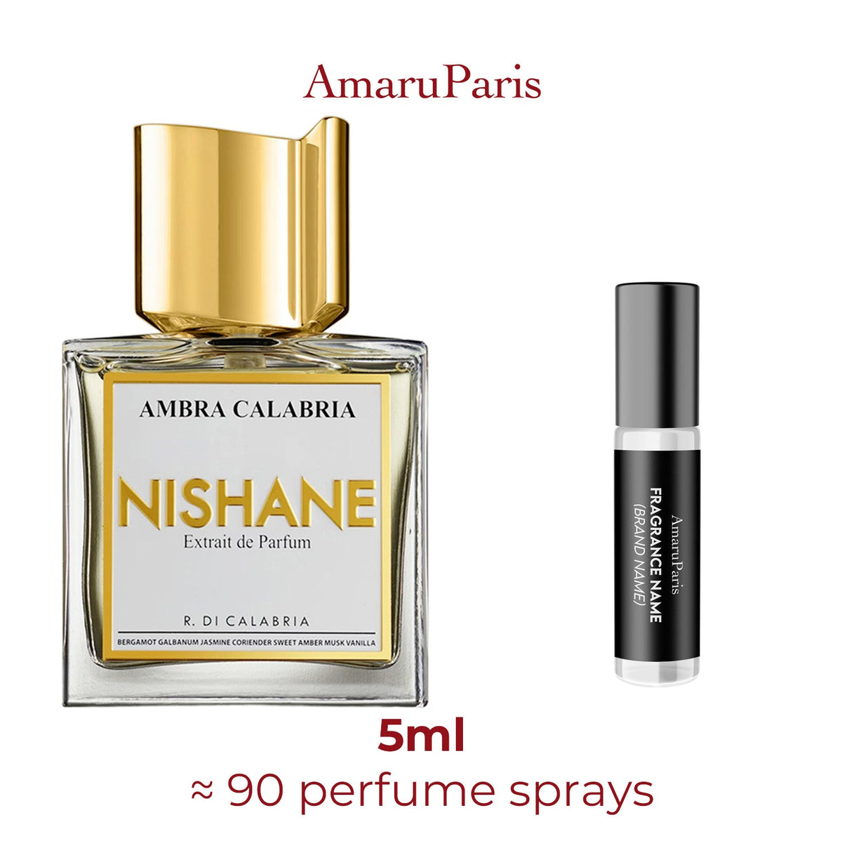 Parfum Ambra Calabria Nishane unisexe - ParfumAmaruParis