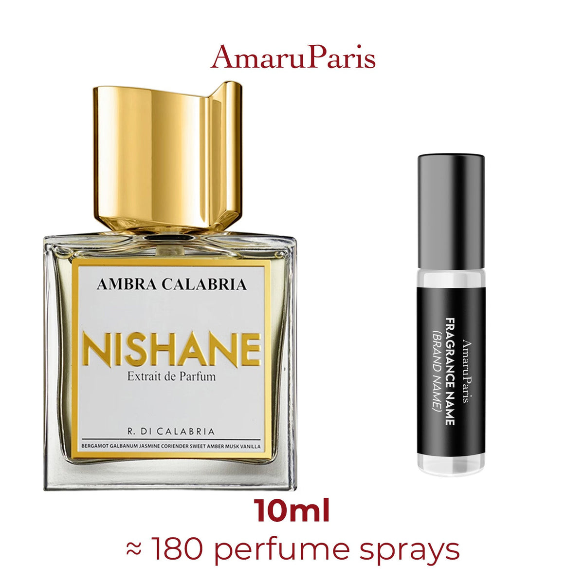 Parfum Ambra Calabria Nishane unisexe - ParfumAmaruParis