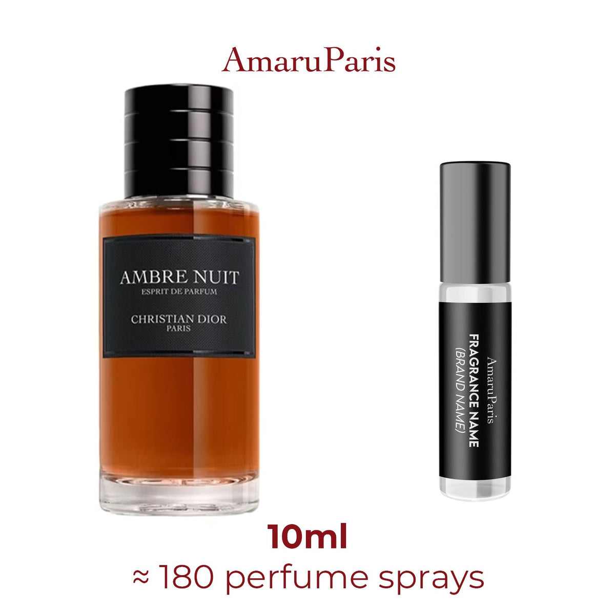 Parfum Ambre Nuit Esprit De Parfum Dior unisexe - ParfumAmaruParis