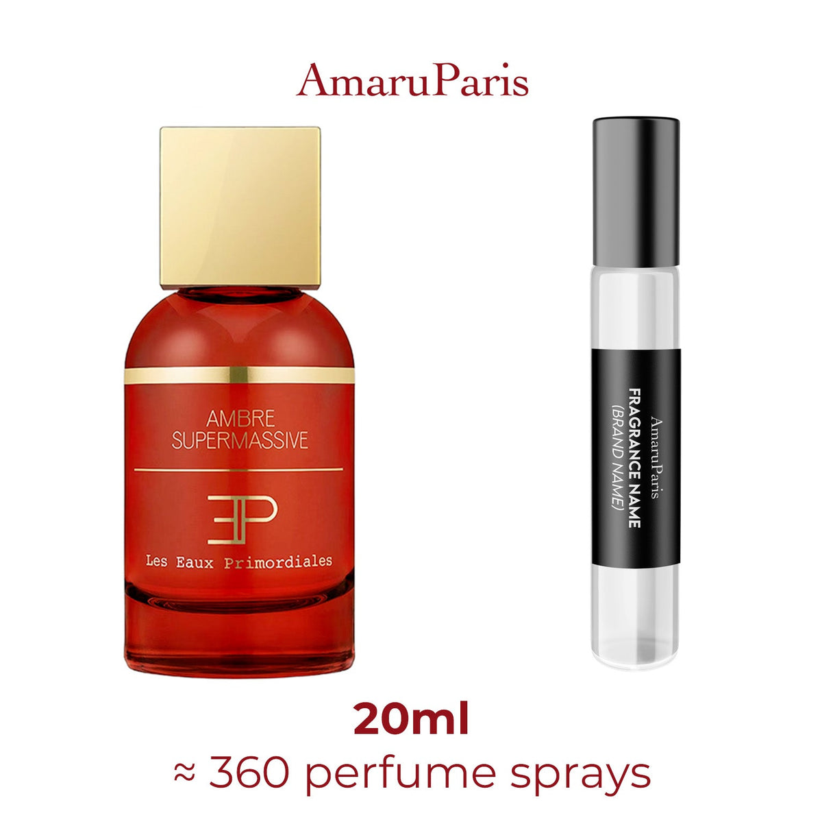 Parfum Ambre Supermassive Les Eaux Primordiales unisexe - ParfumAmaruParis