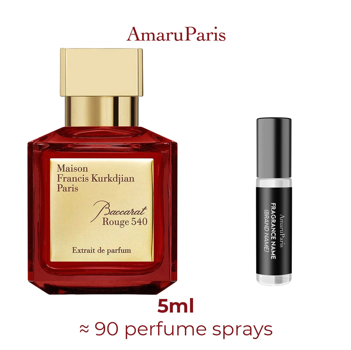 Parfum Baccarat Rouge 540 Extrait de Parfum Maison Francis Kurkdjian unisexe - ParfumAmaruParis