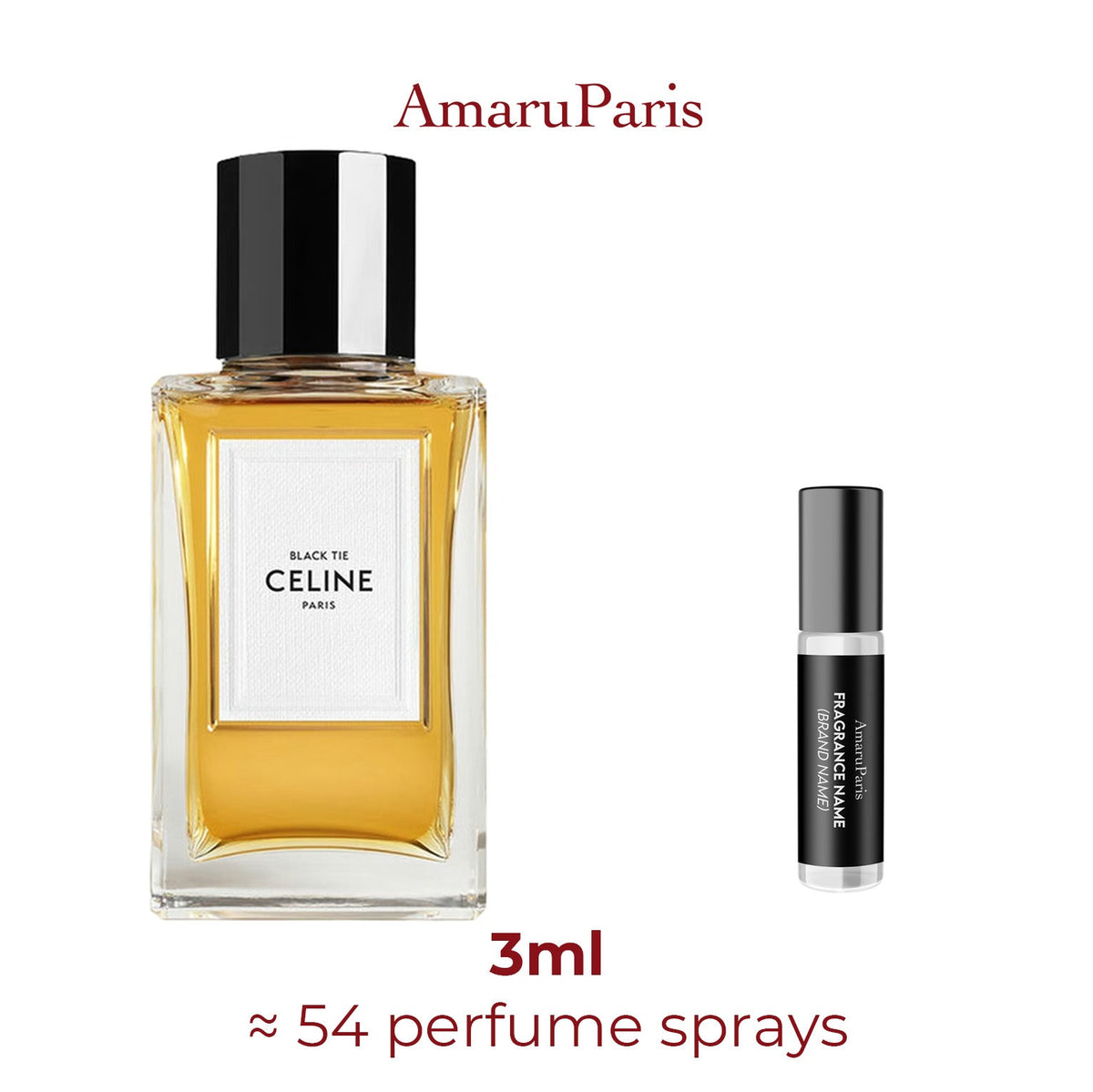 Parfum Black Tie Celine unisexe - ParfumAmaruParis