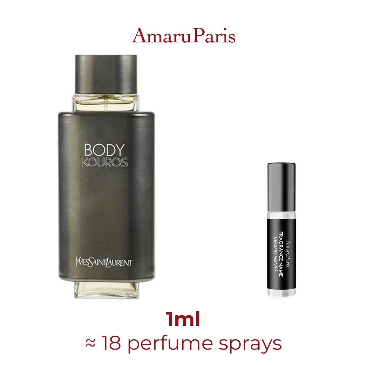 Parfum Body Kouros Yves Saint Laurent pour homme - ParfumAmaruParis