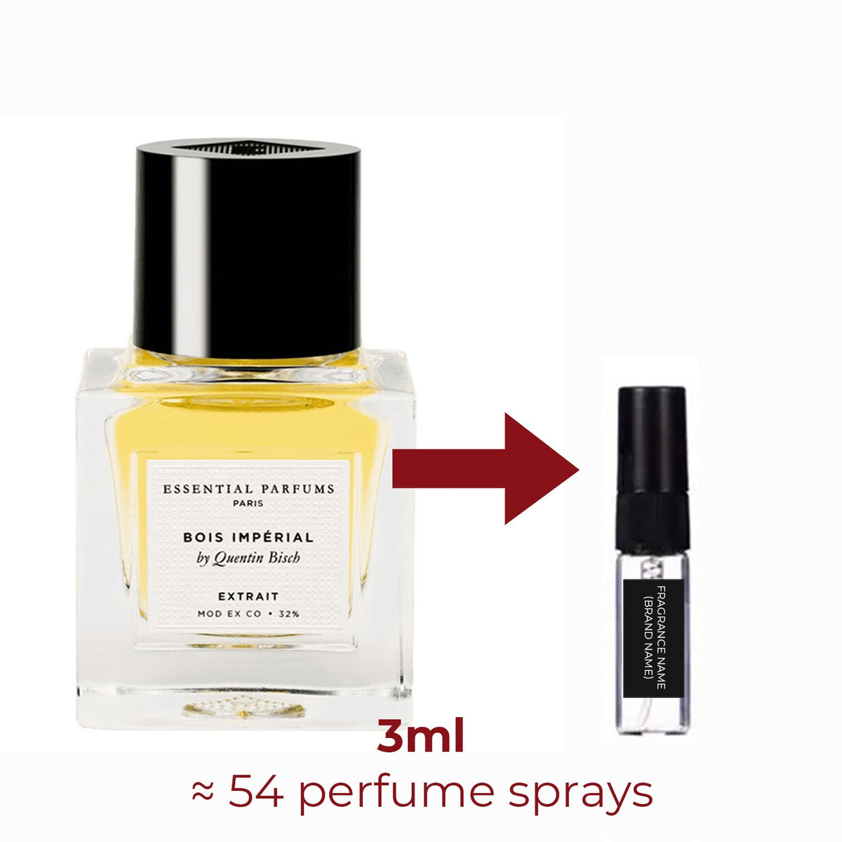 Parfum Bois Impérial Extrait Essential Parfums unisexe - ParfumAmaruParis