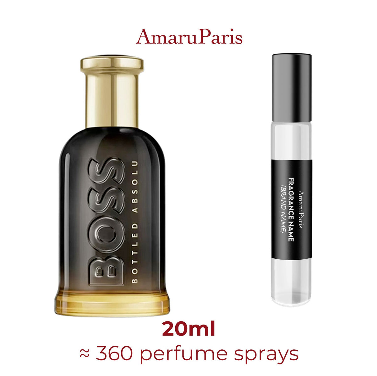 Parfum Bottled Absolu Hugo Boss pour homme - ParfumAmaruParis