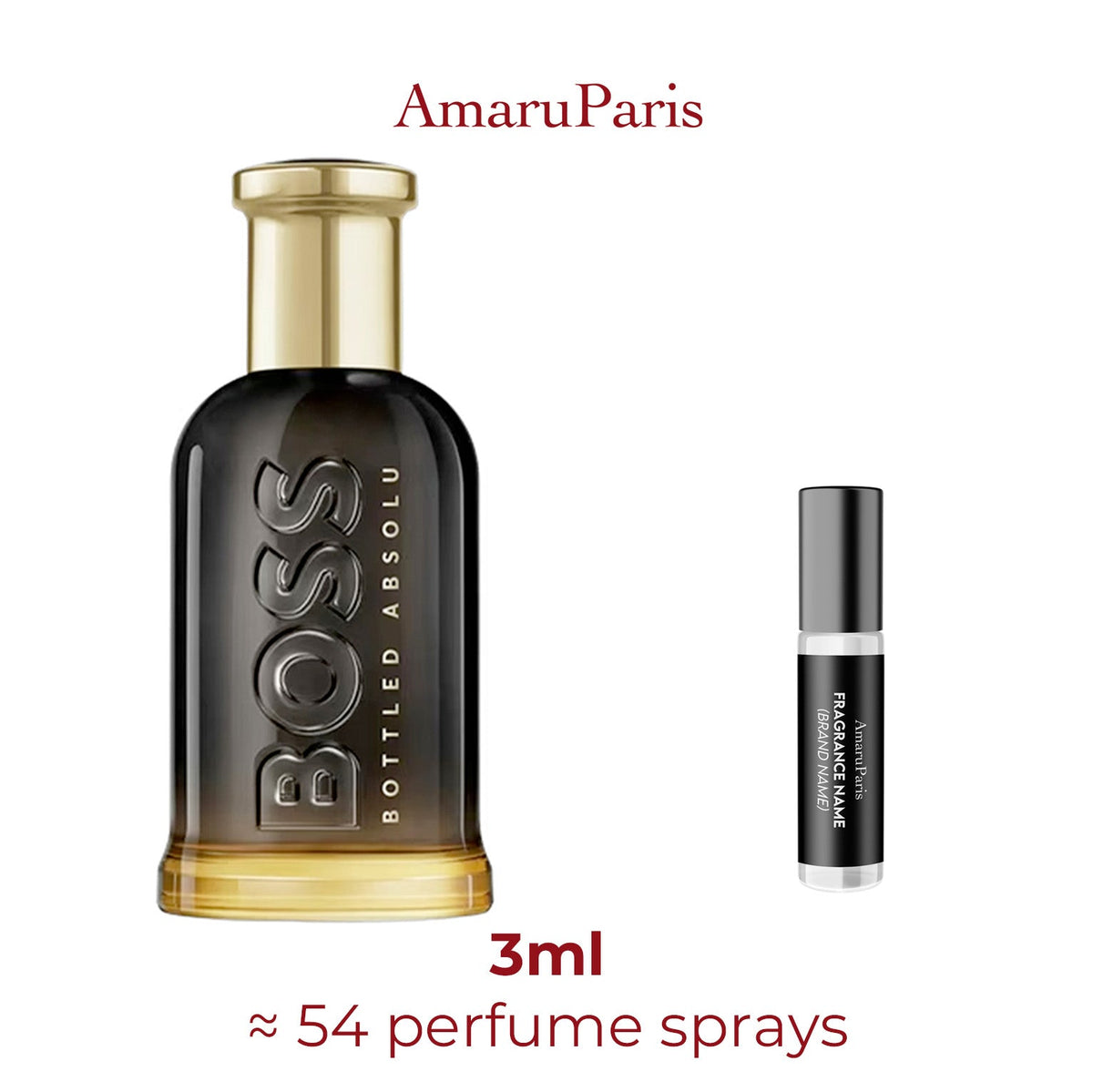 Parfum Bottled Absolu Hugo Boss pour homme - ParfumAmaruParis