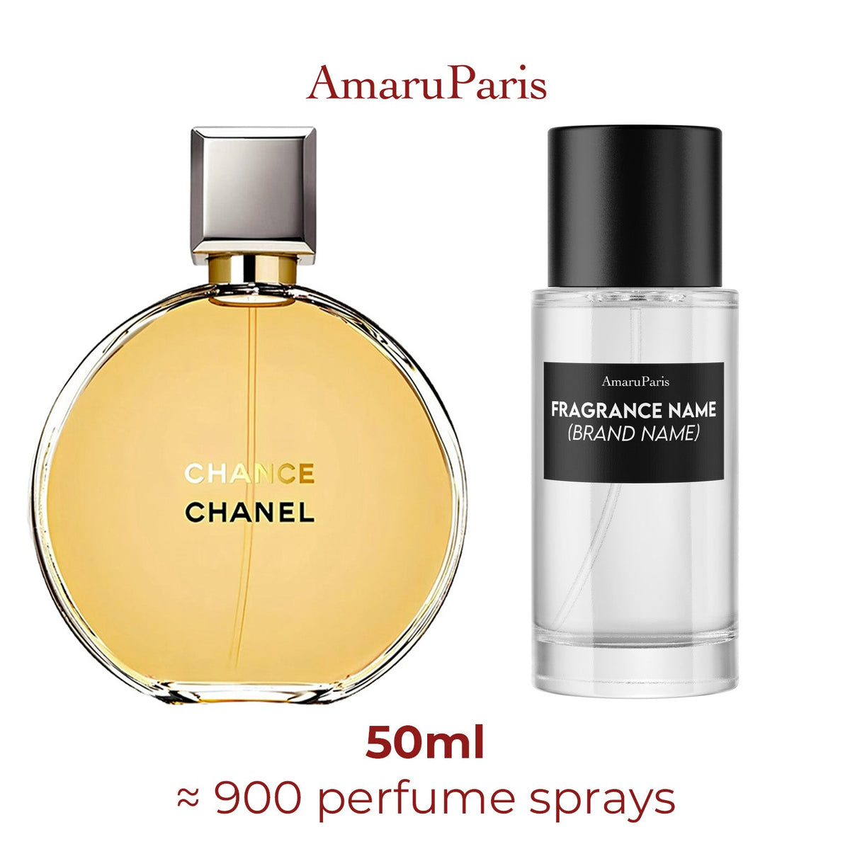 Parfum Chance Eau de Parfum Chanel pour femme - ParfumAmaruParis