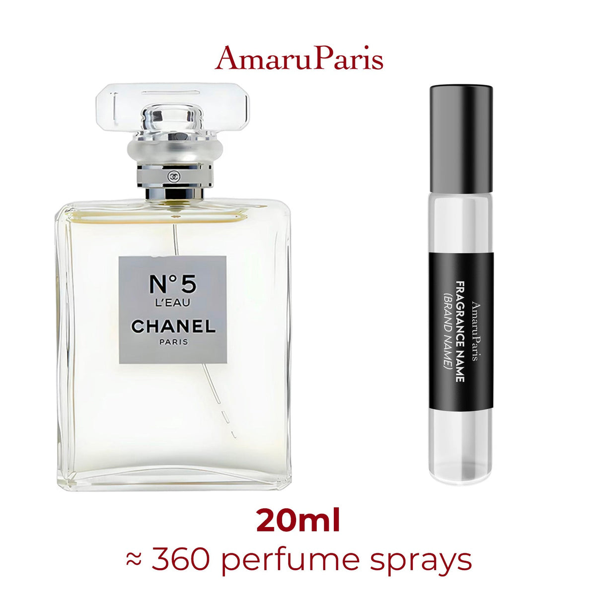 Parfum Chanel No 5 L'Eau Chanel femme - ParfumAmaruParis