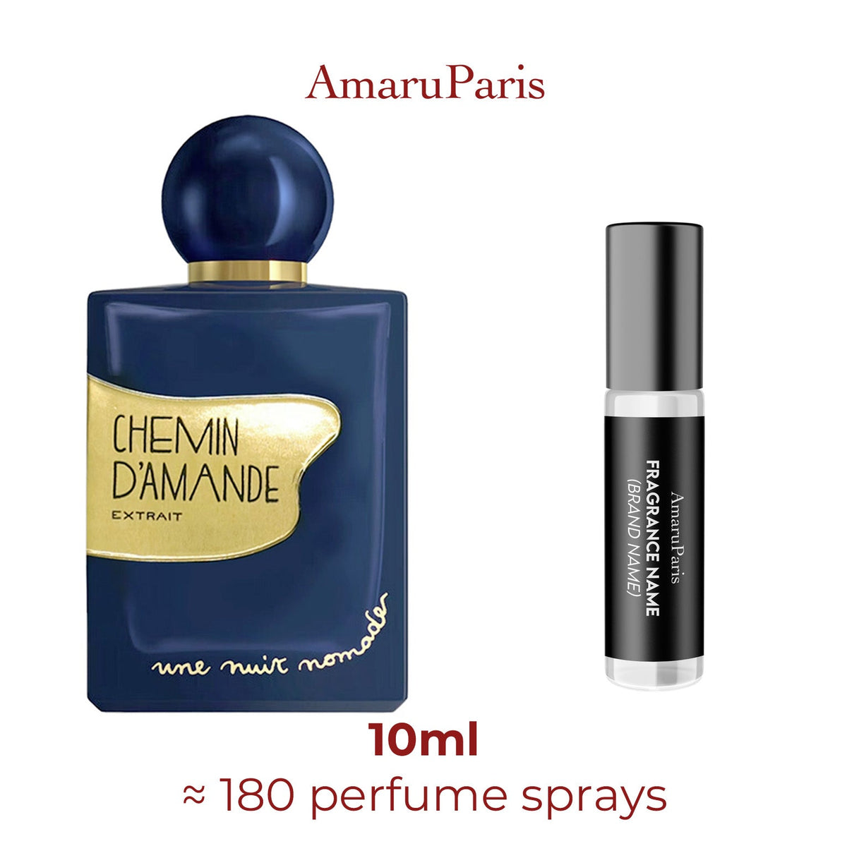 Parfum Chemin d'Amande Extrait Une Nuit Nomade unisexe - ParfumAmaruParis
