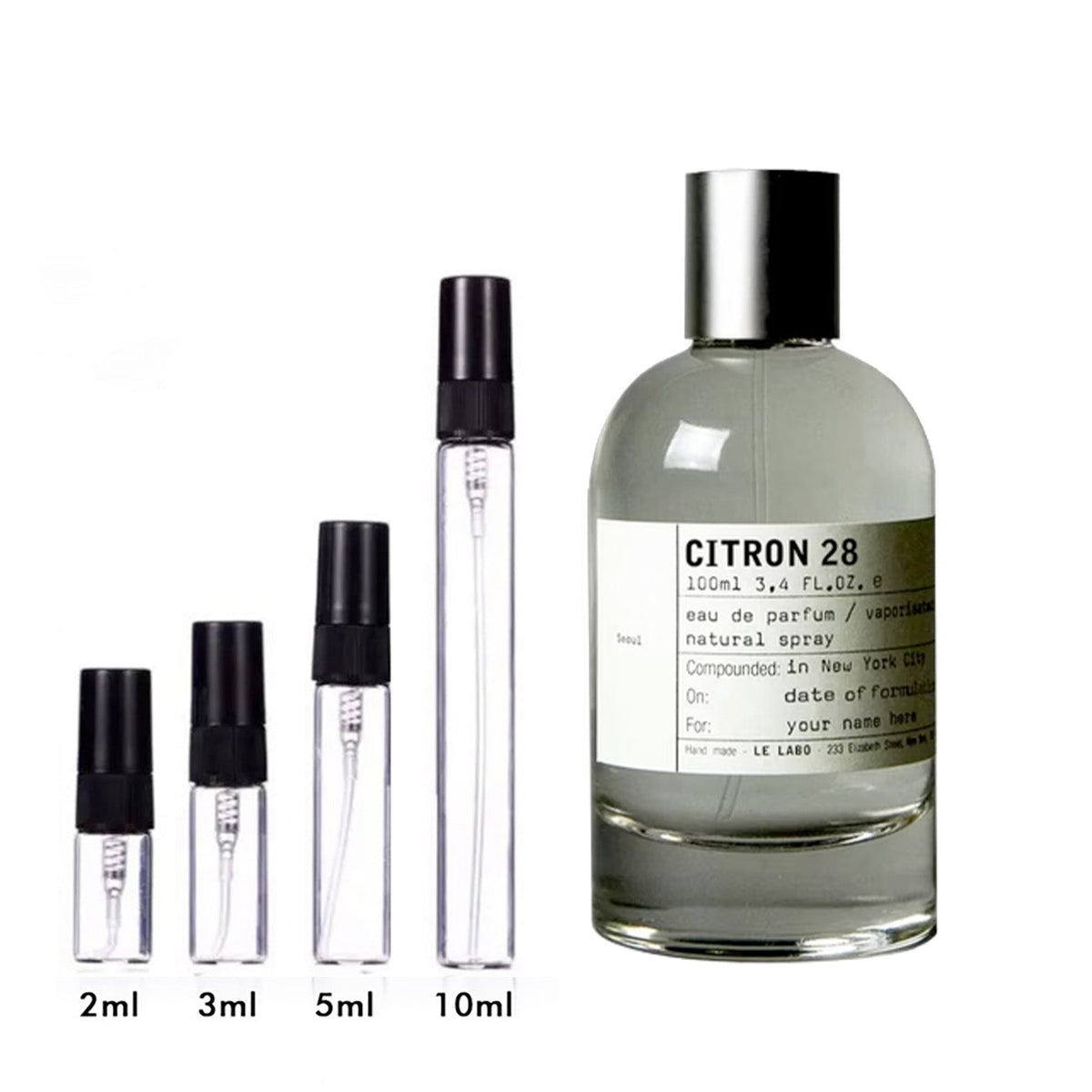 Parfum Citron 28 Seoul Le Labo unisexe - ParfumAmaruParis