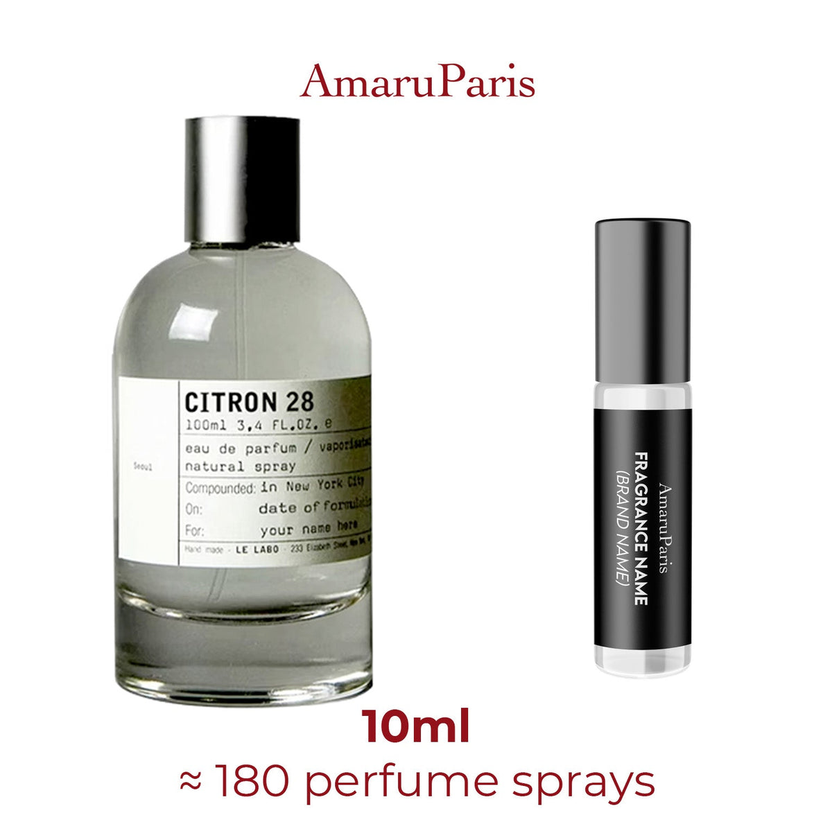 Parfum Citron 28 Seoul Le Labo unisexe - ParfumAmaruParis